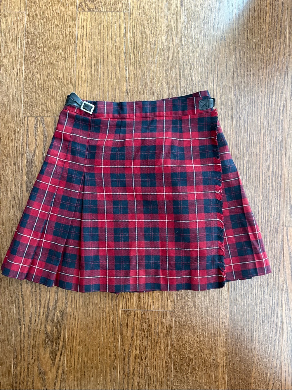 Red Plaid mini kilt